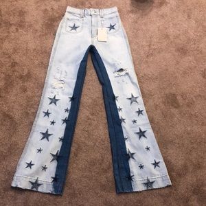 Revice star flare jeans